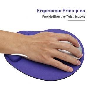 Đáng Yêu 3D Chống Trượt Tùy Chỉnh Chuột Chơi Game Pad Phim Hoạt Hình Cổ Tay PC EVA Bàn Phím Màu Rắn Phim Hoạt Hình Chuột Pad Tay Hỗ Trợ Cho Văn Phòng - Product Image 4