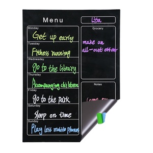 Bảng phấn hàng tuần lịch từ bảng kế hoạch bảng dán tường tủ lạnh - Product Image 1