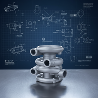 Fabricant de pièces usinées CNC OEM/ODM Peng Xin en zinc/aluminium/acier/cuivre, anodisées, peintes par poudrage, sablées, laquées
