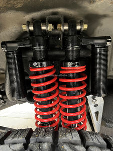 Clase G W463 amortiguadores G63 G55 Actualización de coche a W463 4X4 Kit de elevación de estilo cuadrado piezas <span class=keywords><strong>nitroso</strong></span> resortes de reducción dual choque negro MB - Product Image 6