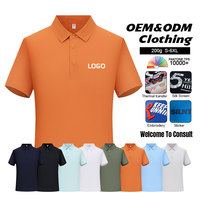 Camiseta Polo a Rayas para Hombre, Ropa Casual de Primavera/Verano, Color Sólido, Logotipo Personalizado Bordado, para Golf, Deporte, Negocios