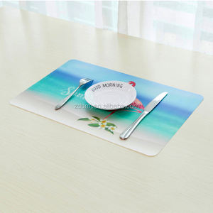 Conformité aux lois de l'UE et au marché des licornes Sets de table imprimables en plastique PP, napperons pour le service des aliments, tapis de table en PP - Product Image 4