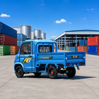 Camion de fret électrique direct usine, moteur 2000W, cabine climatisée et chauffée pour le transport sur chantier en Arabie Saoudite