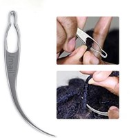 Dreadlocks argent et or Sister Lock Crochet Microlock Interlock Dreadlocks outil de verrouillage entretien accessoires de fixation