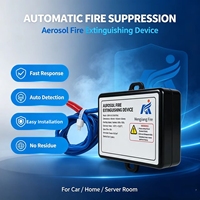 Système d'extinction d'incendie aérosol de petite taille à activation automatique, dispositif de suppression à agent pur