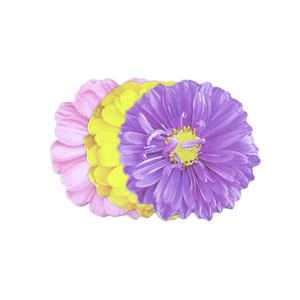 สติกเกอร์ติดผนังตกแต่งลายดอกไม้ 3 มิติ แบบจำลองภาพเสมือนจริง ใช้เป็นกระดาษโน้ต วัสดุฐานสำหรับเขียนข้อความ ใช้ซ้ำได้ - Product Image 5