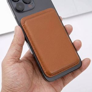 Cartera de Cuero Personalizada, Tarjetero Magnético para Teléfono, Cartera RFID Delgada y Minimalista, Regalo Corporativo al por Mayor - Product Image 3