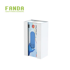 FANDA SOPORTE DE GUANTE DESECHABLE COLOR BLANCO DISPENSADOR DE PPE MONTADO EN LA PARED DISPENSADOR DE ALMACENAMIENTO HECHO EN TAIWÁN - Product Image 2