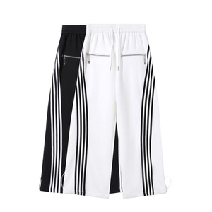 Pantalones Deportivos Vintage Personalizados de 300 g/m² para Hombre, Estilo Casual, Holgados, con Dobladillo Abierto, Cintura Elástica, Transpirables - Product Image 4