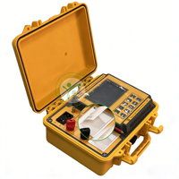 Micro-ohmmètre 100A |   Testeur de résistance en boucle, méthode à quatre bornes, protection contre les courts-circuits, stockage de données à long terme
