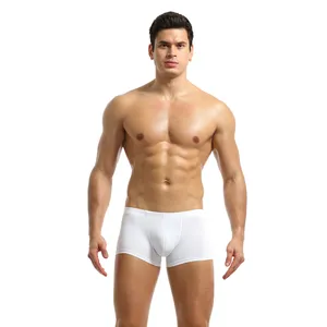Import export business ideas new products comfortable fabric polyamide white boxer men