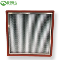 Nuevo Filtro de Aire HEPA H13 H14 de Acero Inoxidable Resistente a Altas Temperaturas, Filtro de Alta Eficiencia para Horno HVAC