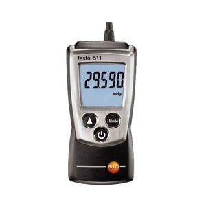 Manomètre numérique miniature Testo 511, mesure absolue de 0 à 1200 hPa, test CVC - Product Image 5