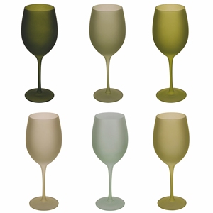 HOUR DEL ALEGRE: NUEVO SET DE 6 CÁLICES VERDES - Product Image 1