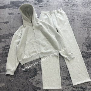 Ms103 Biểu Tượng Tùy Chỉnh Đồng Bằng Áo Thun Jogger Set Phụ Nữ Hai Mảnh Phụ Nữ Bộ Tracksuit Sweatsuit Cộng Với Kích Thước 2 Mảnh Của Phụ Nữ Bộ - Product Image 1