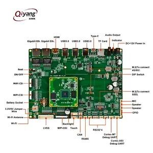 Factory ARM Imx8m Plus Placas de desarrollo integradas con sistema Android o Linux en el módulo