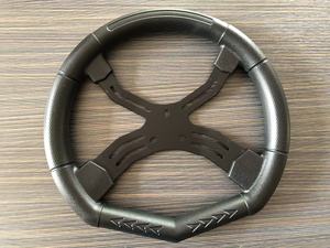 Volante in Alluminio di Nuova Progettazione 320mm Blu/Nero/<span class=keywords><strong>Rosso</strong></span> per Go-Kart Elettrici da Corsa - Product Image 4