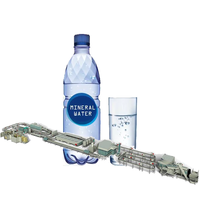 Ligne de production complète d'eau minérale entièrement automatique 10000BPH Machines de remplissage à haut rendement