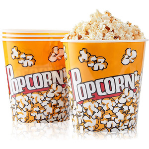Cajas de Palomitas de Maíz Desechables con Impresión Personalizada, Cubos de Cartón de Grado Alimenticio para Palomitas, Contenedores para Snacks para Cine y Fiestas - Product Image 6
