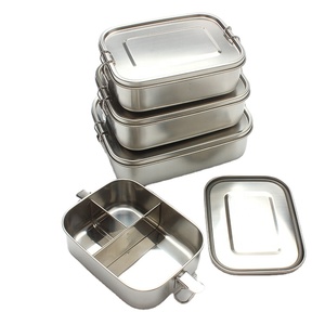 Trẻ em thép không gỉ trường nhà sử dụng Bento tiffin Hộp Ăn Trưa - Product Image 1