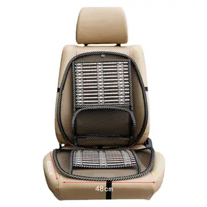 เบาะรองนั่งในรถเก้าอี้สำนักงานแผ่นรองเอวตาข่ายระบายอากาศสีดำตาข่ายด้านหลังเบาะรองเอวสำหรับคนขับรถรถ