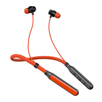 Nouveaux écouteurs et casque sans fil de sport avec LED JL Stereo Bass Conception de cou suspendu populaire pour les écouteurs magnétiques du commerce extérieur