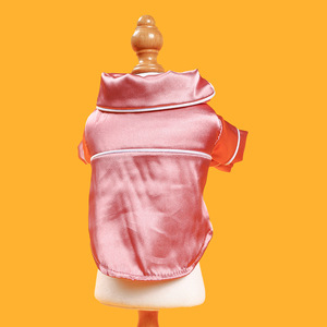 Pyjama en soie à deux pattes mignon sur mesure pour animaux de compagnie pour chat et petits chiens - Product Image 4