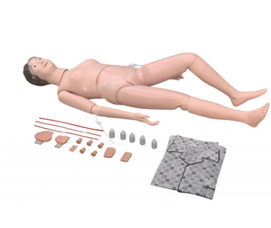 Modelo anatómico multifuncional <span class=keywords><strong>de</strong></span> PVC y plástico para el cuidado del paciente, maniquí <span class=keywords><strong>de</strong></span> enfermería para entrenamiento en la Escuela <span class=keywords><strong>de</strong></span> Medicina - Product Image 1