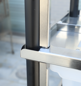 Kandang Ternak Tikus <span class=keywords><strong>Hamster</strong></span> Profesional Berkualitas Tinggi Rak Plastik Stainless Steel Tempat Makan dan Pengamatan Tikus Ruiputeer - Product Image 4
