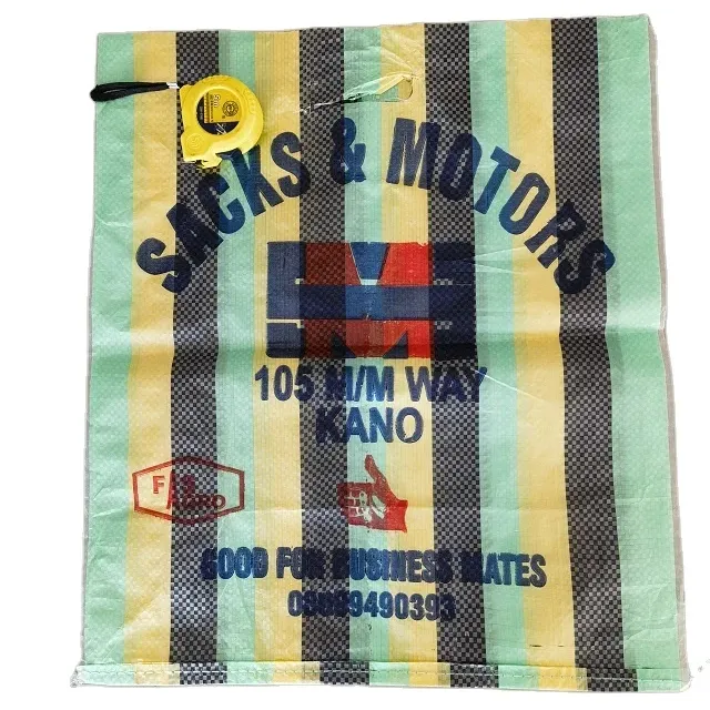 Cina PP BOPP Multi-colore tessuto in polipropilene sacchi borse per lo Shopping con manico di punzonatura