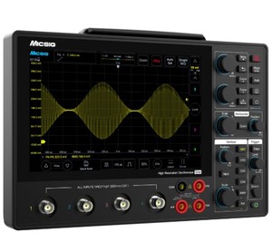 Oscilloscope tablette Micsig MHO14-100 100 MHz 4 canaux 1 GSa/s 110 Mpts 12 bits écran tactile 8 pouces avec multimètre et batterie 16000 mAh - Product Image 2
