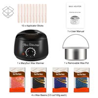 Chauffe-cire pour l'épilation, LOVE CRAZY AX-100 500ml 100W, Pot de fusion de cire personnalisable avec logo, Chauffe-cire compatible OEM