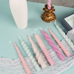 Moldes <span class=keywords><strong>de</strong></span> fabricación <span class=keywords><strong>de</strong></span> velas <span class=keywords><strong>de</strong></span> Pilar 3D, 8 <span class=keywords><strong>tipos</strong></span> <span class=keywords><strong>diferentes</strong></span>, hechos a mano, hechos a mano, 2 partes, moldes <span class=keywords><strong>de</strong></span> vela <span class=keywords><strong>de</strong></span> silicona trenzados y cónicos en espiral - Product Image 4