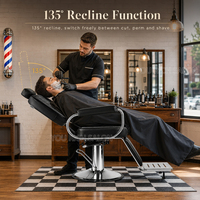 Nouveau style de fauteuil de barbier, chaise de salon de coiffure, mobilier de beauté pour hommes, fauteuil de salon de barbier, vente directe d'usine à prix avantageux