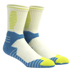 Chaussettes de performance de <span class=keywords><strong>basket</strong></span>-ball d'élite de sport d'équipage d'amortissement de <span class=keywords><strong>semelle</strong></span> éponge épaisse respirante absorbante de sueur tricotée - Product Image 4