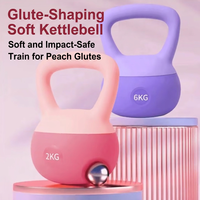 Kettlebell Ajustable Rellenable con Agua, Carcasa Vacía para Entrenamiento en Casa