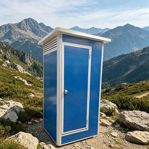 Systèmes de toilettes chimiques portables écologiques en acier moderne et durable, sans eau, installation facile, garantie 1 an, en ligne - Product Image 6