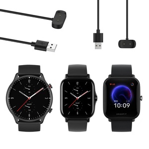 Adaptador de corriente de datos de carga de 1m para Amazfit Active Edge T-Rex Pro GTS <span class=keywords><strong>2E</strong></span> <span class=keywords><strong>GTR</strong></span> Mini Bip5 Smart Watch Cable de carga USB - Product Image 1