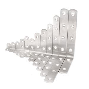 Support d'angle en acier inoxydable ZuoGang, quincaillerie pour meubles, support d'angle droit, connecteur d'étagère durable - Product Image 5