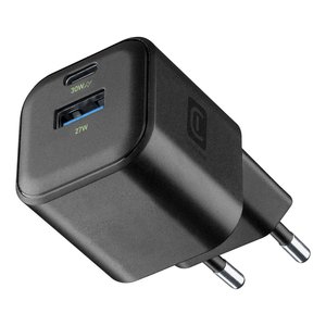 Chargeur USB Type-A, USB Type-C MULTI 30W GaN+ Noir ACHGANENTRY2PD30WK - Product Image 1