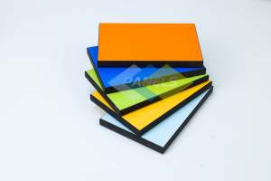 Chống cháy không thấm nước UV chống lại bền bên ngoài tấm Tường Ngoài Trời Phenolic Hội Đồng Quản Trị mặt tiền Ốp HPL tấm - Product Image 3