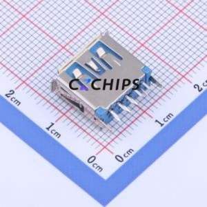 KH-3.0AF180ZJ-11.5JB USB Connector Through hole Component (THT) Connector Type-A USB 3.0 Female Through Hole - Product Image 2