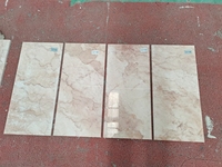 SH STONE nouveautés produit pierre naturelle meubles de maison piédestal rond table d'appoint socle en marbre rose crémeux