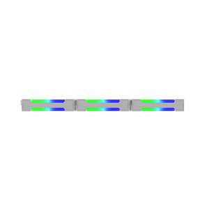 ARGB Ventilateur d'unité centrale <span class=keywords><strong>silencieux</strong></span> RGB de 120mm avec refroidisseur de boîtier PWM à 3 et 4 broches pour les ventilateurs d'ordinateur de jeu et le refroidissement. - Product Image 2