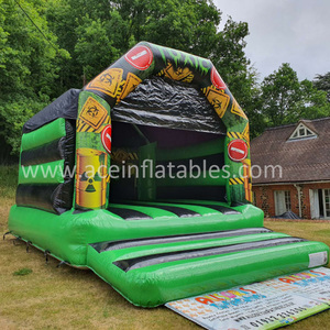 Personnalisé toxique thème Gonflable Maison <span class=keywords><strong>De</strong></span> Rebond toxiques <span class=keywords><strong>château</strong></span> avec bannière Pour Les Enfants - Product Image 2