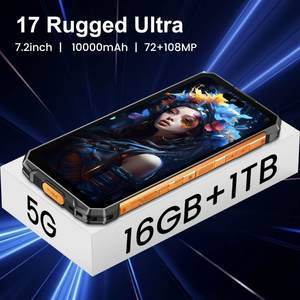 Teléfono Resistente X17 Ultra, Teléfono Desbloqueado Global 5G, Smartphone con 10000 mAh, 16 GB + 1 TB, Doble SIM, Teléfono para Juegos con Funda - Product Image 3
