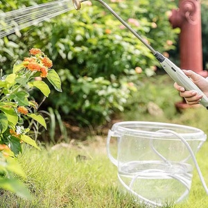 เครื่องพ่นยาไฟฟ้าแบบพกพา เครื่องมือรดน้ำต้นไม้แบบชาร์จไฟได้ ด้ามจับยืดหดได้ พร้อมหัวฉีด 3 แบบ สำหรับสวนและพืชในบ้าน - Product Image 6