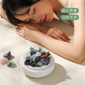 Northern Mu <b>Aroma</b> <b>Diffuser</b> Stone Crystal Gift Box For Home Long Lasting Fragrance High End Decoration Souvenir - Product Image 4