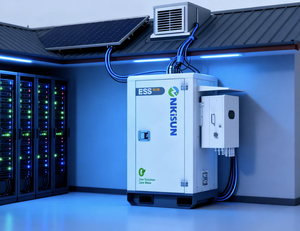 NIKiSUN OEM 30kWh 40kWh <b>Energy</b> <b>Storage</b> Battery <b>System</b> Industrial Commercial Solar Factory Working - Product Image 3