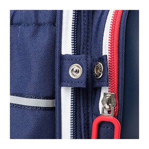 <span class=keywords><strong>Sac</strong></span> à <span class=keywords><strong>dos</strong></span> scolaire pour enfants <span class=keywords><strong>bleu</strong></span> <span class=keywords><strong>marine</strong></span> adorable, personnalisé avec logo, en PU, avec fermeture éclair, vente en gros directe usine - Product Image 3